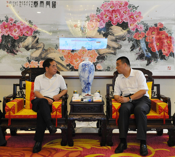 青海省领导考察康美互联网+大健康+大金融 