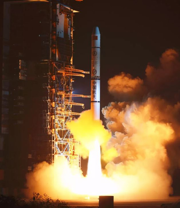长二丙火箭成功发射遥感三十号03组卫星