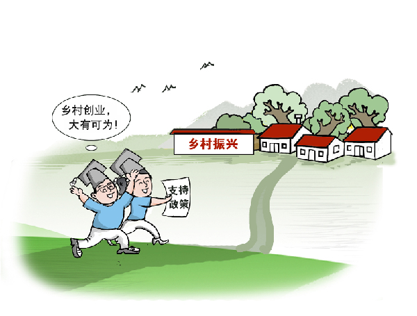 走，到农村创业去