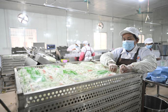 广西柳城：延伸螺蛳粉产业链　助力乡村振兴