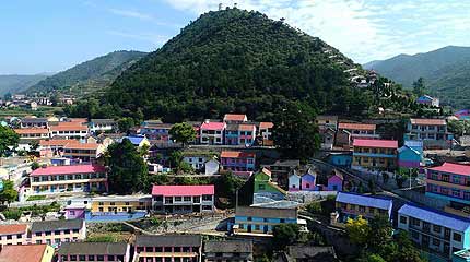 太行山里的&ldquo;彩色村庄&rdquo;