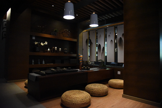 水围柠盟人才公寓公共茶室.