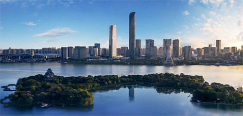 新鸿基地产园区中心封面地标苏州环贸汇众盼而至