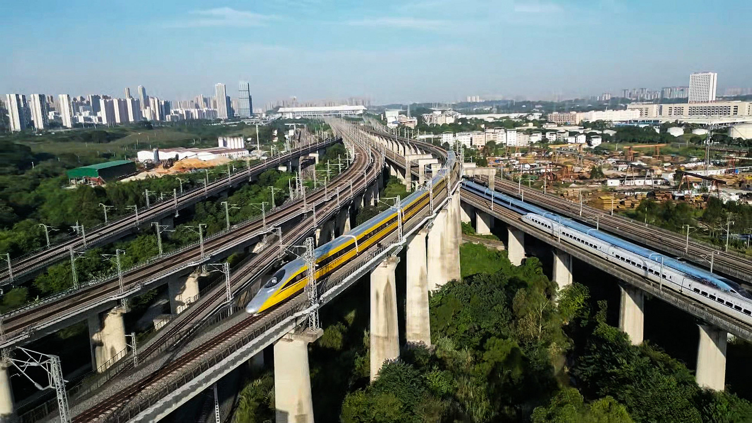 沈白高铁开始联调联试