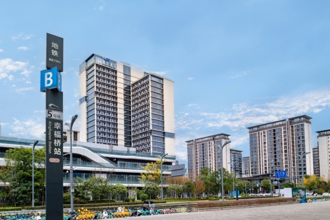 幸福桥TOD保租房实景。成都轨道集团供图